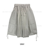 Play Diagonal Big Cargo Balloon Bermuda Pants