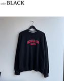 Mali Dark Red Lettering Sweatshirt