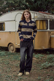Wide Stripe Rugby Knit
