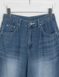 Kokans Summer Washing Denim Wide Pants