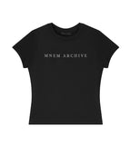 [mnem] archive smooth stretch tee