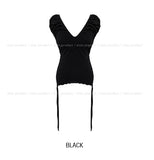 Linz Shirred Strap Short Sleeve