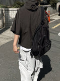 String Balloon & Jogger Cargo Pants