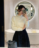 Remion Bling Cubic Frill Half-Polar Knit