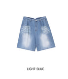 Blitz Cool Denim Bending Pants (Shorts ver.)
