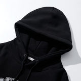 Roughen brushed hoodie