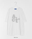 Dideli Printing Over Short Sleeve Tee