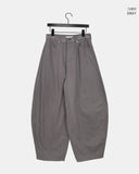 Jenna Star Cubic Pocket Balloon Fit Cotton Long Pants