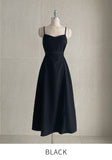 Crea Bustier Flare Long One Piece