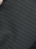 Stripe Unbalanced Skirt