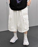 Balloon Cargo Bermuda Pants