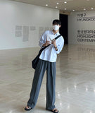 Striped cropped coverall