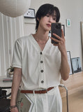 Cooling Summer V-neck Half Cardigan