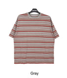 Tosen Pigment Stripe Short Sleeve T-Shirt