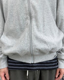 Lael Curved Hooded Zip-up