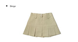 Bens Pleated Mini Skirt Pants