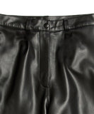 Flow Line Leather Pants Woman