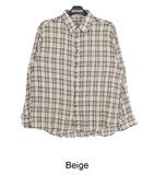 Mielo Wrinkle Check Shirt