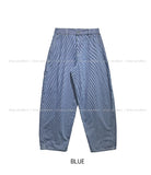 Builder Stripe Carpenter Denim Pants