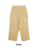 Root Double Knee Patch Work Pants