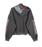 Hysteric Dyeing Crop Hoodie