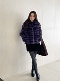 Lawford Eco Fur Shawl Collar Jacket