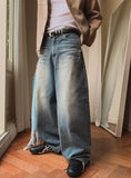 Doha Cat Balloon Denim Pants