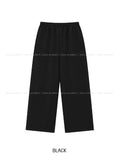 Grainy Wide Training Pants