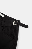 Trap side zipper parachute cargo pants