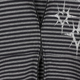 Ellie Heart Stripe Hoodie