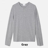 Keritz Over Henley Neck Long Sleeve