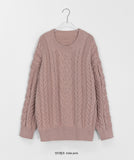 Netimo cable round over knit