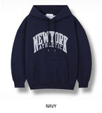 New York Cotton Over Hoodie