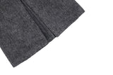 Mohair Leather Collar Wool Coat