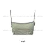 Glits see-through mesh strap bustier