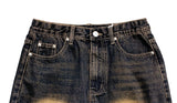 Peavy Washing Jeans Denim Mini Skirt