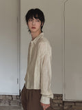 Enfree Drawing Crop Shirt