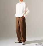 New Wave Double Cotton Collar Long Sleeve T-Shirt