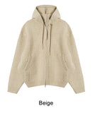 Neel Heavy Knit Hooded Jumper