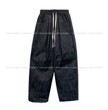 Floy One-Tuck Raw Wide Pants