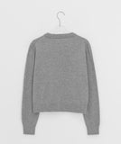 Lekin Button Round Cardigan