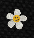 Flower Smile Embroidery Duffle Bag