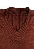 Line back cut knitwear