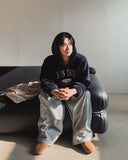 Hippy Fleece Half Zip Up Hoodie