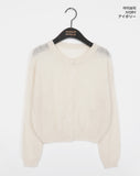 [Wool 20] Momen Alpaca Wool Knitwear Round Cardigan