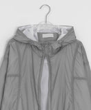 [unisex] Hishan Cut Two-Way Hood Windbreaker