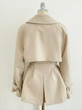 Core Half Trench Coat (Belt Set)