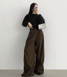 Basic Mid Season Semi Crop Knit