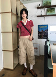 PK STRIPE HALF T