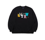 OUT FONT LOGO CREWNECK